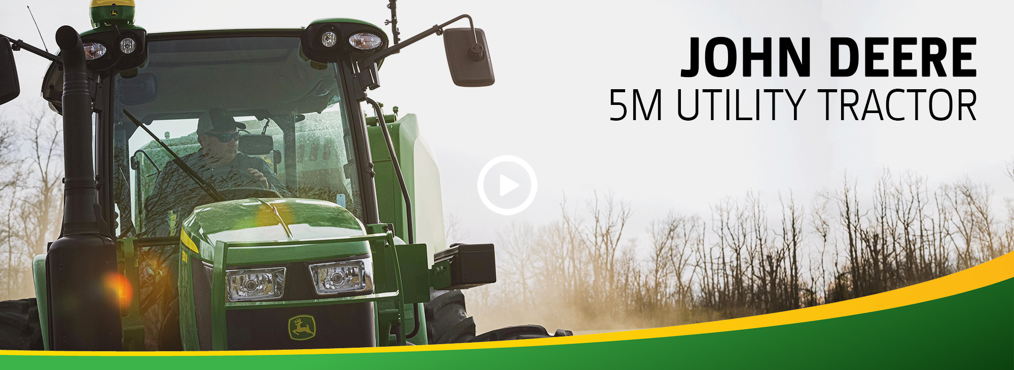 The 2023 John Deere 5M Series Utility Tractor